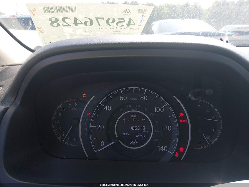 2013 HONDA CR-V auction photo 7