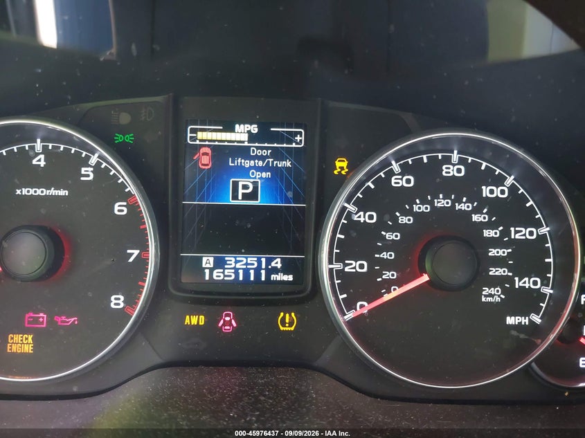 2013 SUBARU OUTBACK auction photo 7