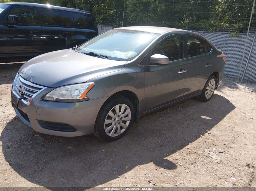2015 NISSAN SENTRA auction photo 2