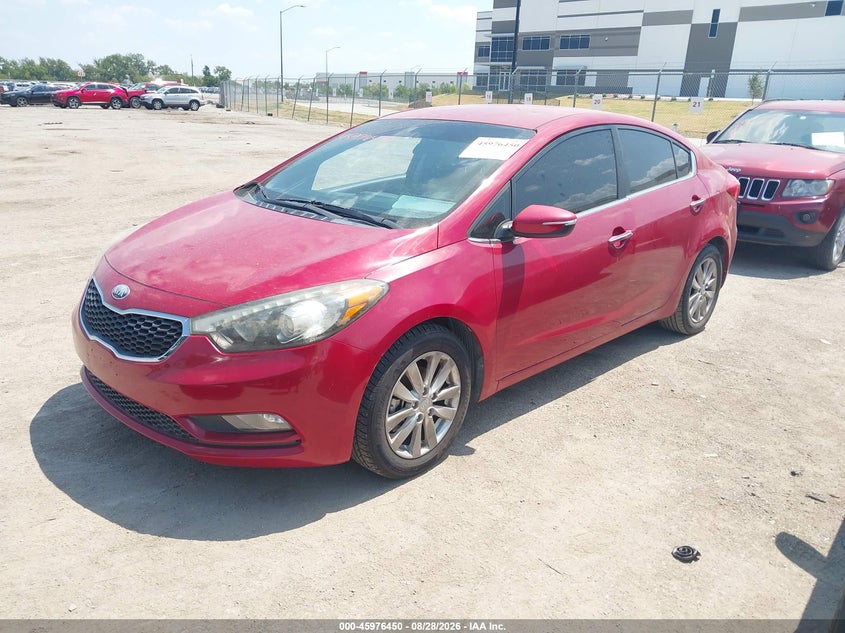 2014 Kia Forte, Град, IAAI, VIN KNAFX4A89E5054440 — фото 2