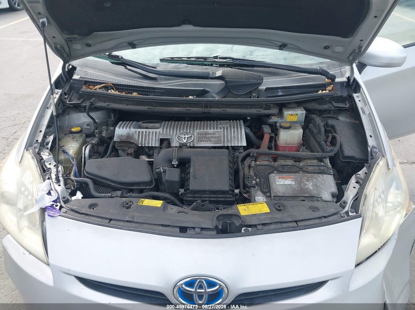2011 TOYOTA PRIUS HATCHBACK 1.8L I-4 DOHC, VVT, 98HP