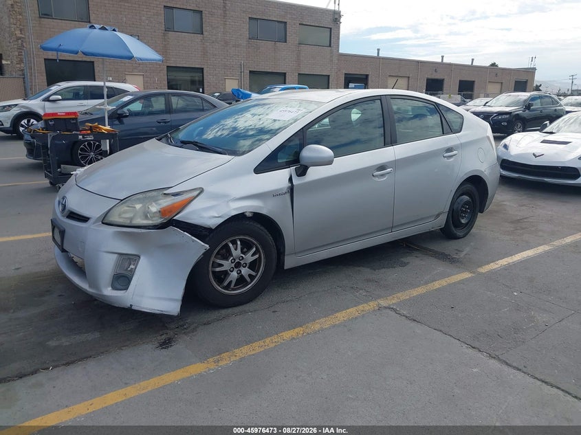 2011 TOYOTA PRIUS HATCHBACK 1.8L I-4 DOHC, VVT, 98HP