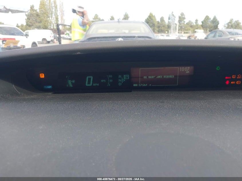 2011 TOYOTA PRIUS HATCHBACK 1.8L I-4 DOHC, VVT, 98HP
