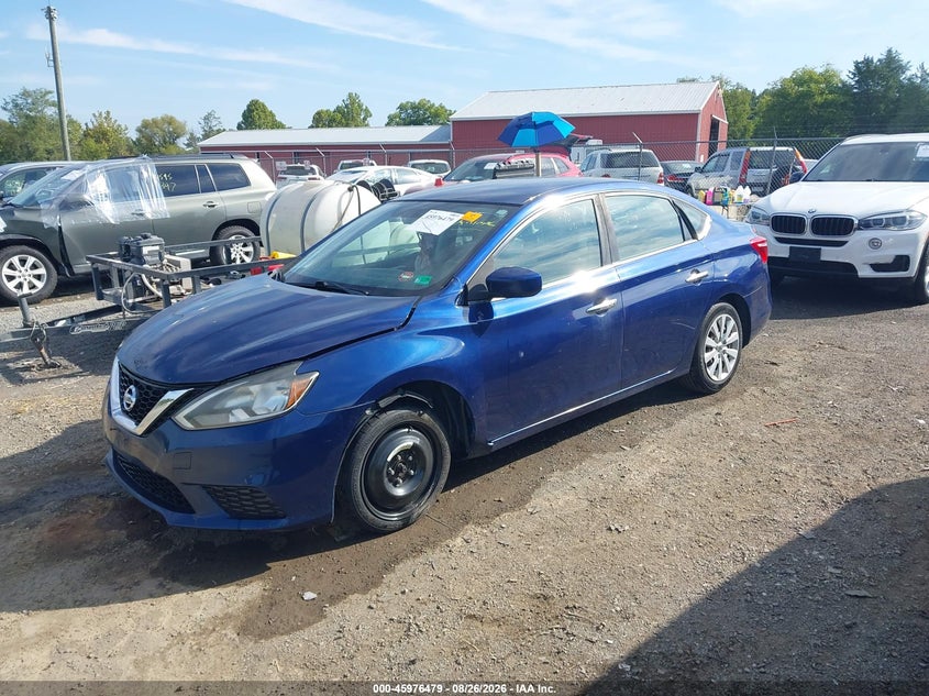 2017 Nissan Sentra, Біо/хімія, IAAI, VIN 3N1AB7AP2HY287297 — фото 2