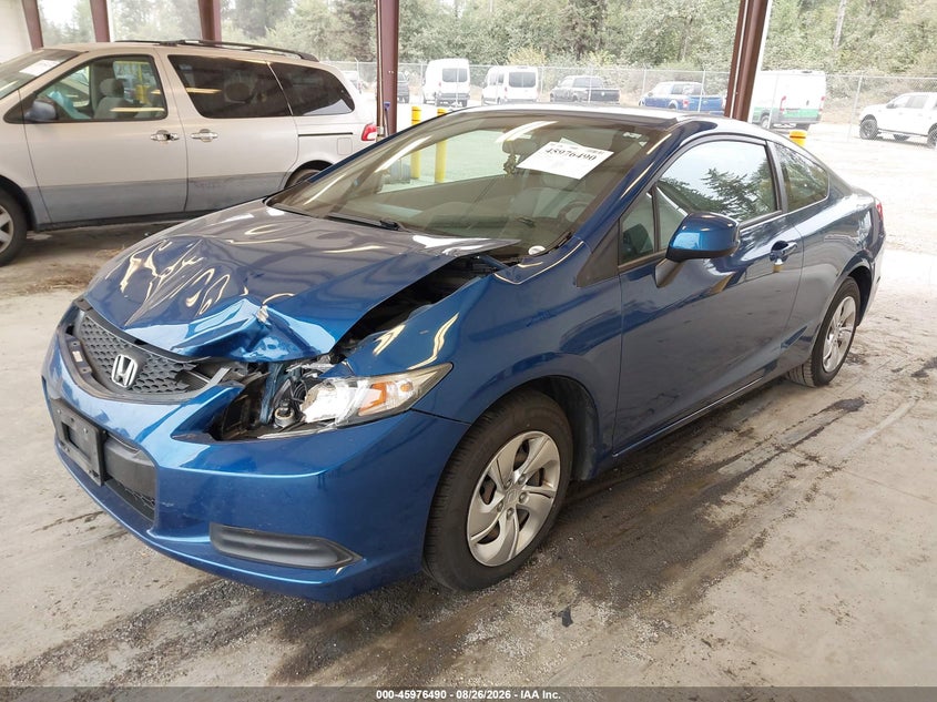 2014 Honda Civic, Удар спереду, IAAI, VIN 2HGFG3B54BH514873 — фото 2