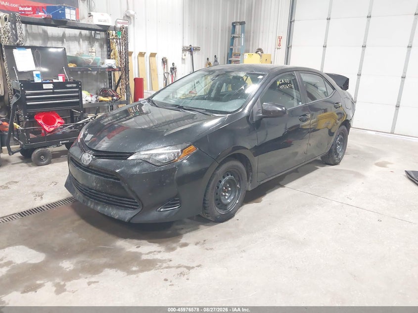 2018 Toyota Corolla, Right Rear, IAAI, VIN 2T1BURHE9JC040005 — photo 2