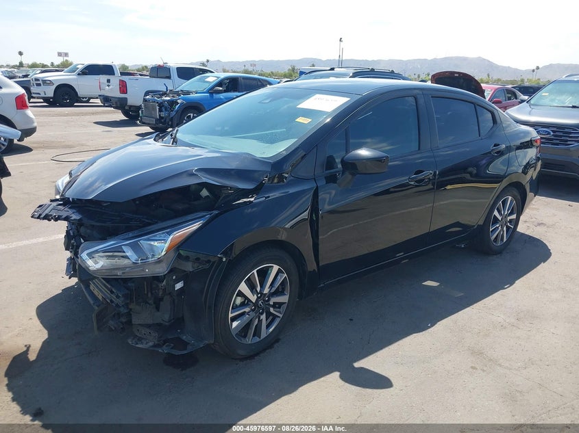 2023 Nissan Versa, Front End, IAAI, VIN 3N1CN8EV9PL833393 — photo 2