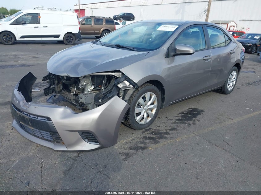 Vin: 2t1burhe3fc366714, lot: 46475844, toyota corolla le 20152