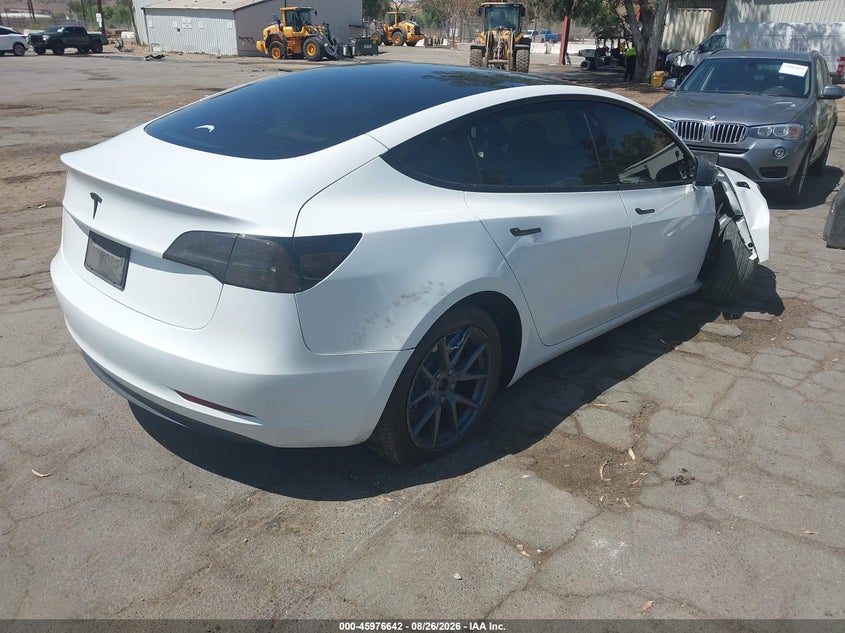 Vin: 5yj3e1ea6pf384285, lot: 46475882, tesla model 3 rear-wheel drive 20234