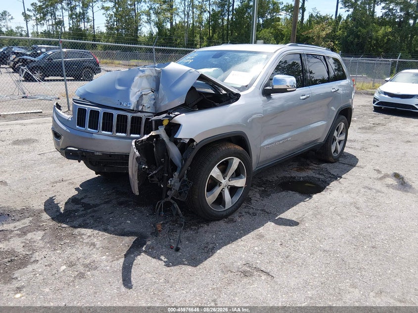 2015 Jeep Grand Cherokee, Front End, IAAI, VIN 1C4RJEBG2FC872800 — photo 2