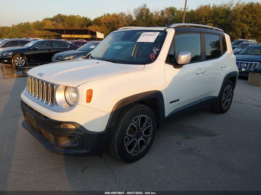 2017 JEEP RENEGADE auction photo 2