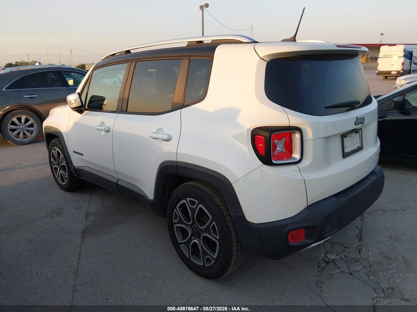 2017 JEEP RENEGADE auction photo 3
