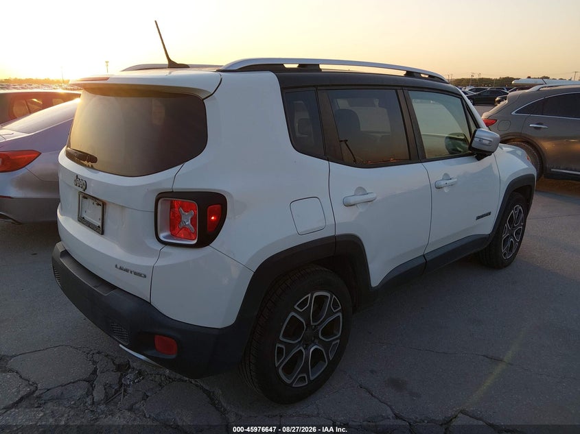 2017 JEEP RENEGADE auction photo 4