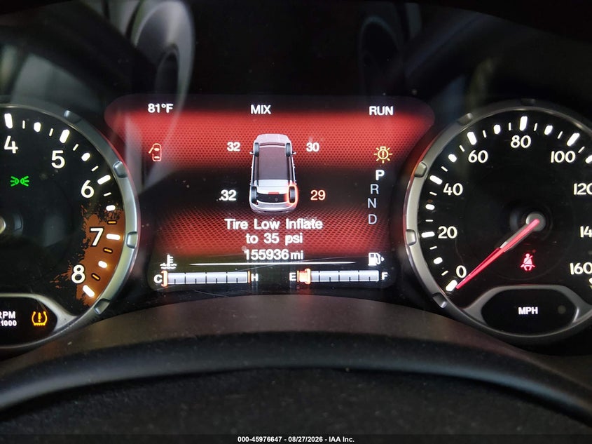 2017 JEEP RENEGADE auction photo 7