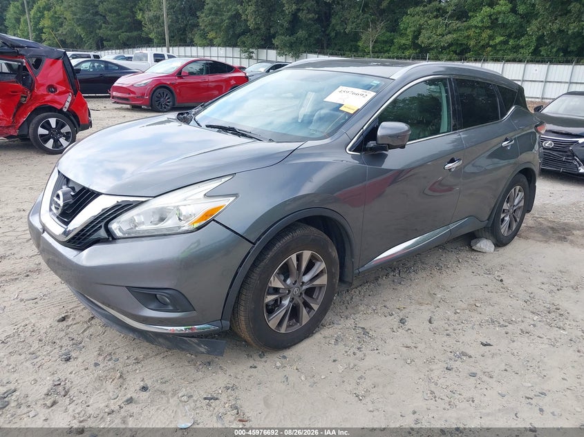 Vin: 5n1az2mh6gn117533, lot: 46475932, nissan murano sl 20162
