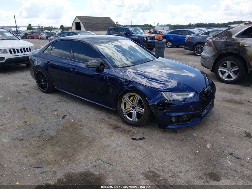 Vin: wauc4af47ja018974, lot: 46475947, audi s4 3.0t premium plus 20181