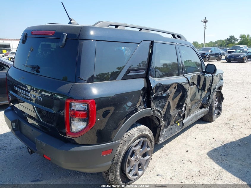 Vin: 3fmcr9d91prd35452, lot: 46475952, ford bronco sport badlands 20234