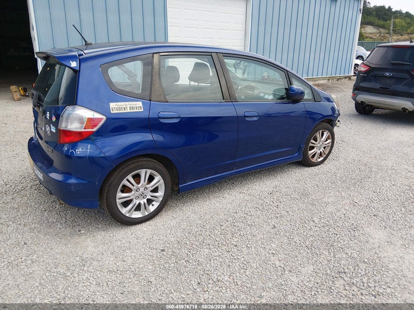 HONDA FIT 2009 VIN JHMGE88449S026364