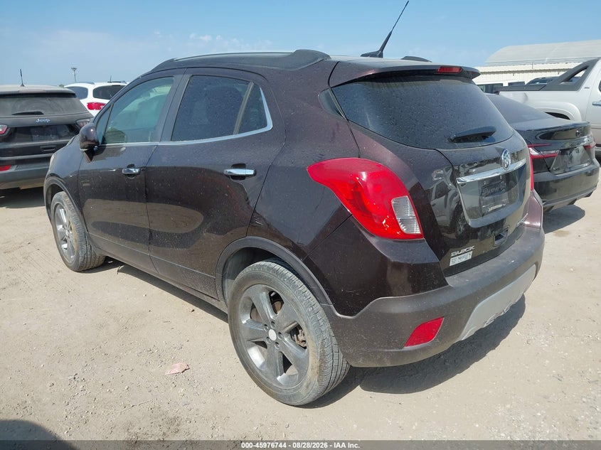 2013 BUICK ENCORE SPORT UTILITY VEHICLE 1.4L I-4 DOHC, VVT, TURBO, REGULAR , 138HP