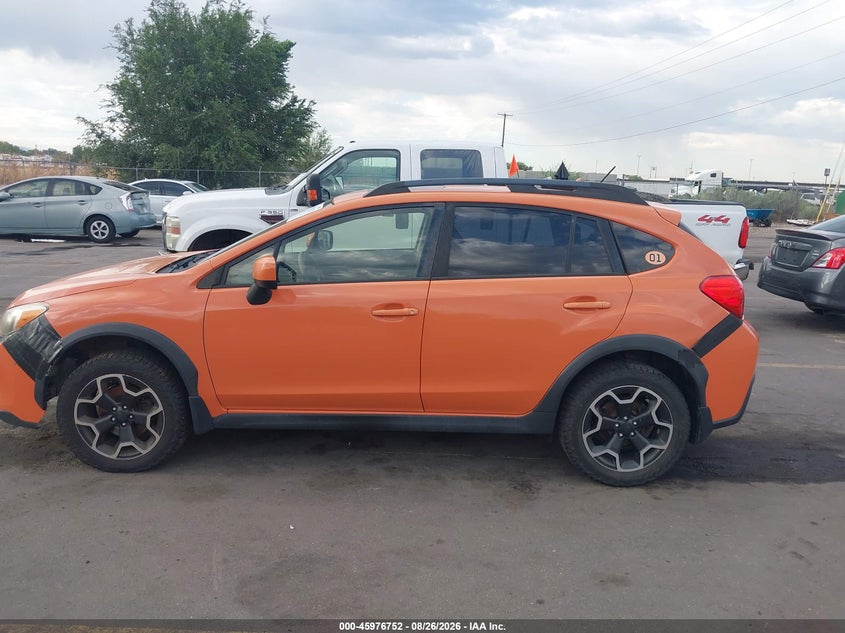 SUBARU XV CROSSTREK 2013 VIN JF2GPAKC0D2882726
