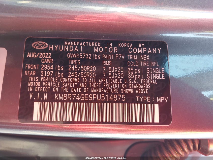 2023 HYUNDAI PALISADE CALLIGRAPHY · Фото 9