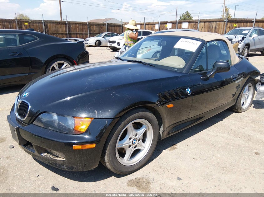 1997 BMW Z3, Удар сзади, IAAI, VIN 4USCH7324VLB78010 — фото 2
