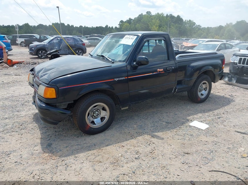 1993 Ford Ranger, Front End, IAAI, VIN 1FTCR10U6PPA80255 — photo 2