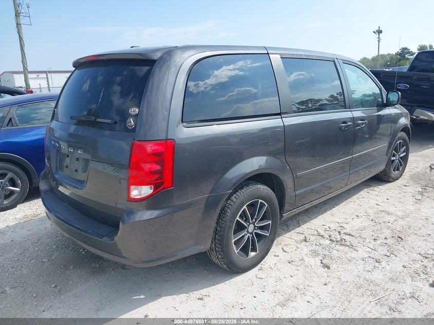 DODGE GRAND CARAVAN 2016 VIN 2C4RDGBG0GR124672