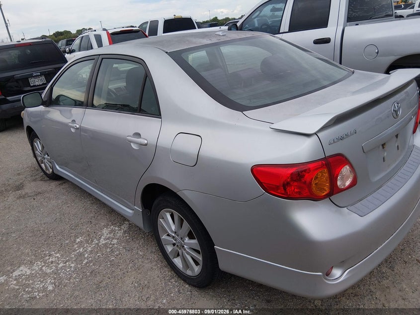 2010 TOYOTA COROLLA auction photo 3