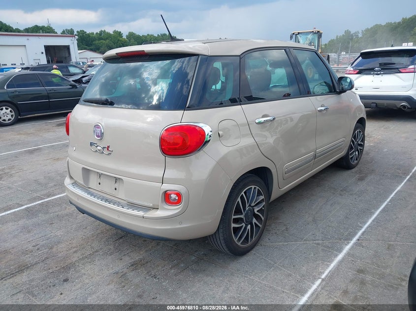 Vin: zfbcfach7ez025812, lot: 46476050, fiat 500l lounge 20144