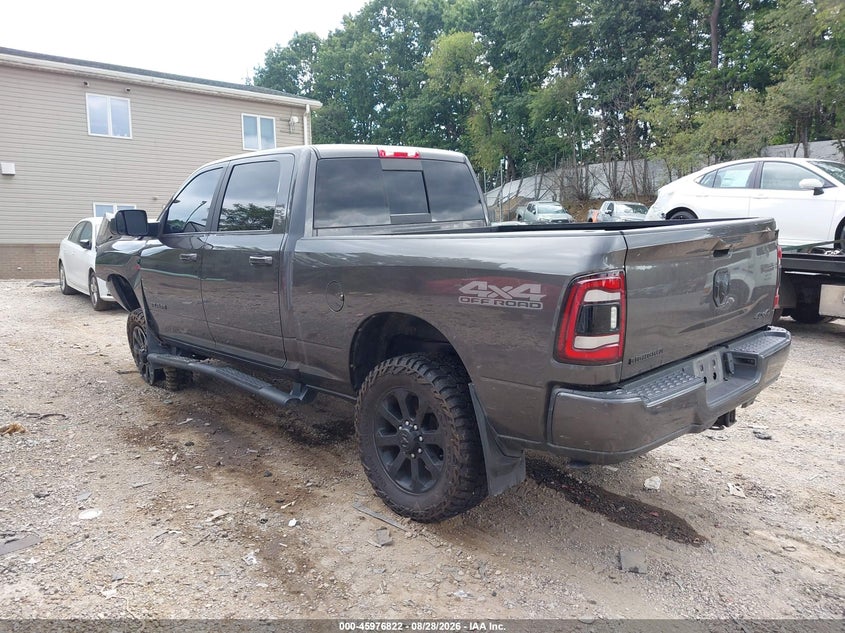 Vin: 3c6ur5dl4ng210054, lot: 46476062, ram 2500 big horn  4x4 6'4 box 20223