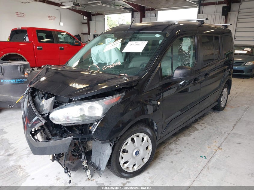2015 Ford Transit Connect, Front End, IAAI, VIN NM0GE9F72F1181661 — photo 2