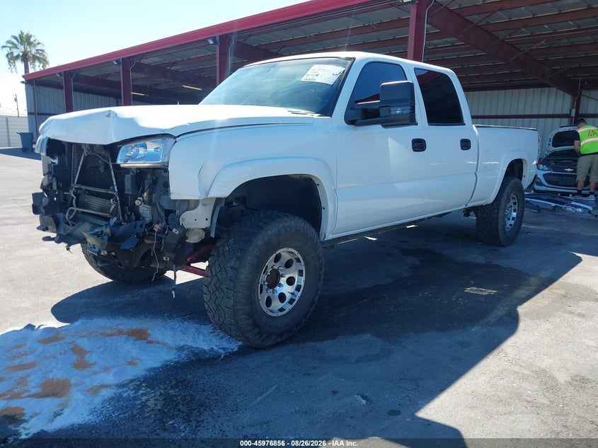 2006 Chevrolet Silverado, Front End, IAAI, VIN 1GCHK23D36F149659 — photo 2