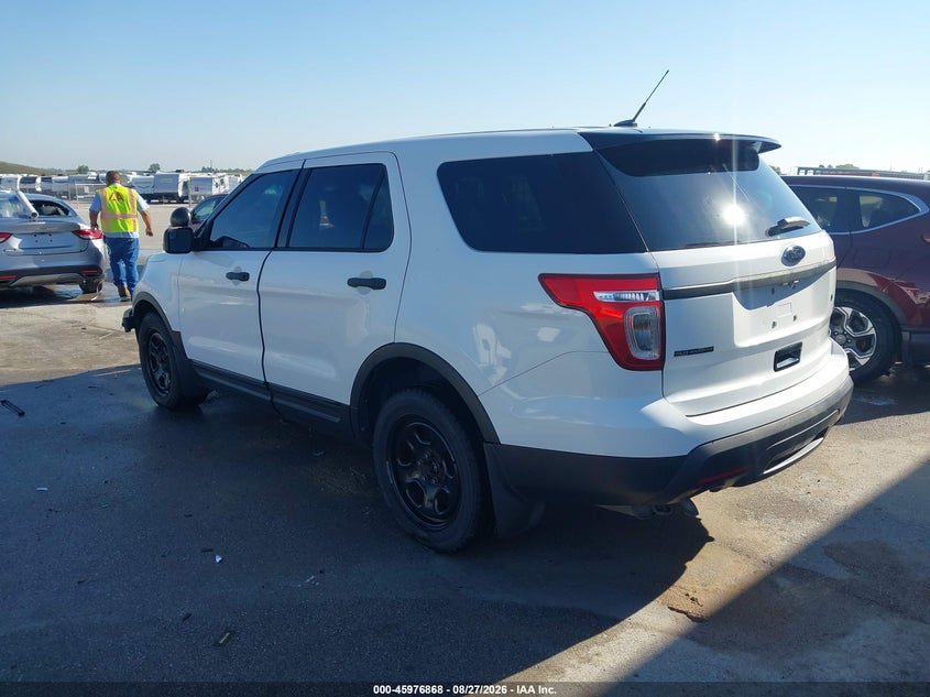 Vin: 1fm5k8ar4dgc41113, lot: 46476108, ford utility police interceptor 20133