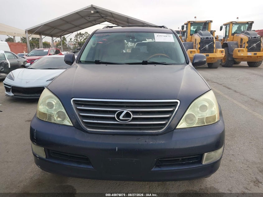 2004 LEXUS GX SPORT UTILITY VEHICLE 4.7L V-8 DOHC, 235HP