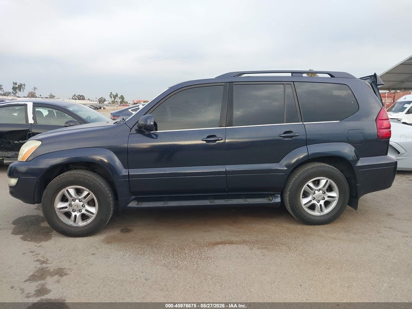 2004 LEXUS GX SPORT UTILITY VEHICLE 4.7L V-8 DOHC, 235HP