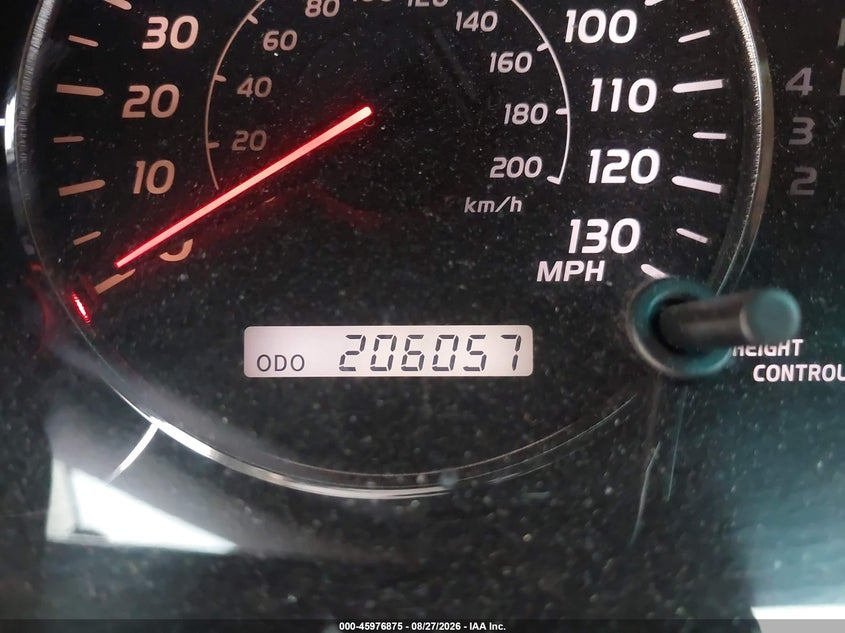 2004 LEXUS GX SPORT UTILITY VEHICLE 4.7L V-8 DOHC, 235HP