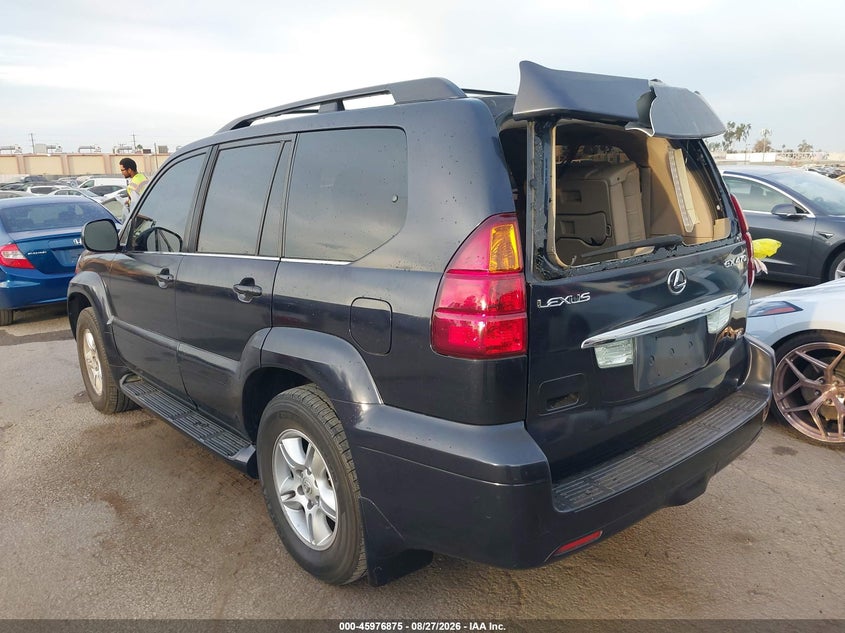 2004 LEXUS GX SPORT UTILITY VEHICLE 4.7L V-8 DOHC, 235HP