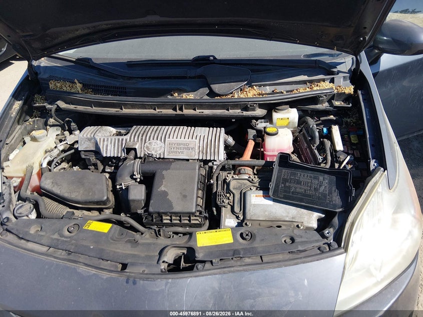 2011 TOYOTA PRIUS HATCHBACK 1.8L I-4 DOHC, VVT, REGULAR , 98HP
