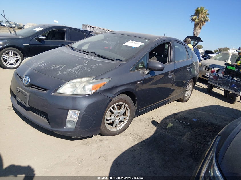 2011 TOYOTA PRIUS HATCHBACK 1.8L I-4 DOHC, VVT, REGULAR , 98HP
