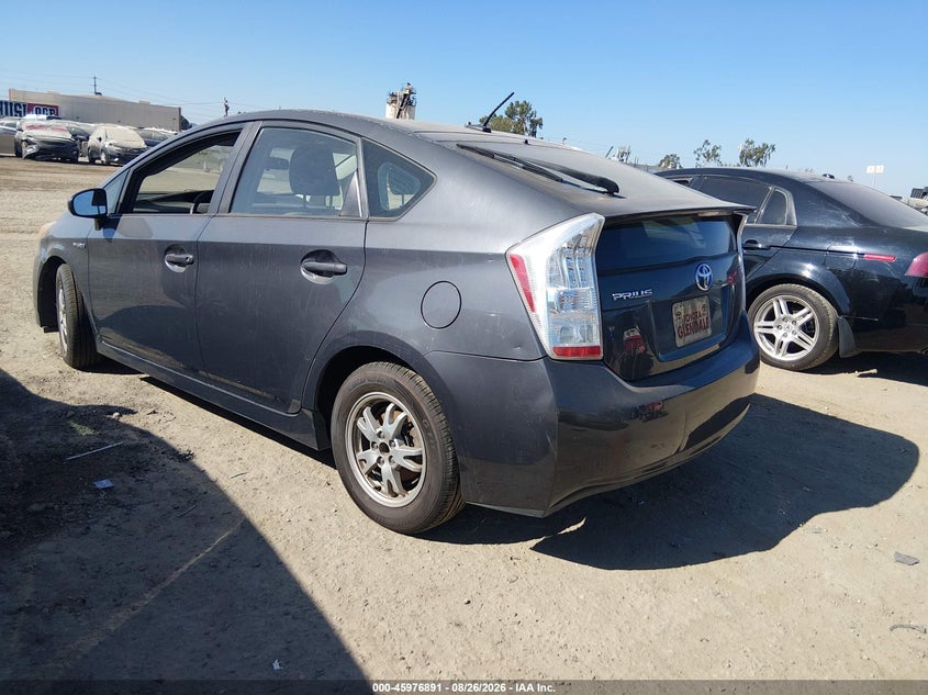 2011 TOYOTA PRIUS HATCHBACK 1.8L I-4 DOHC, VVT, REGULAR , 98HP