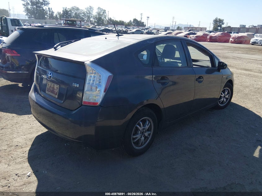 2011 TOYOTA PRIUS HATCHBACK 1.8L I-4 DOHC, VVT, REGULAR , 98HP