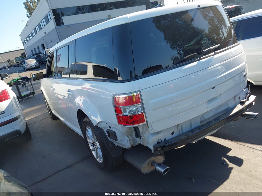 Vin: 2fmgk5b8xjba06196, lot: 46476159, ford flex se 20183