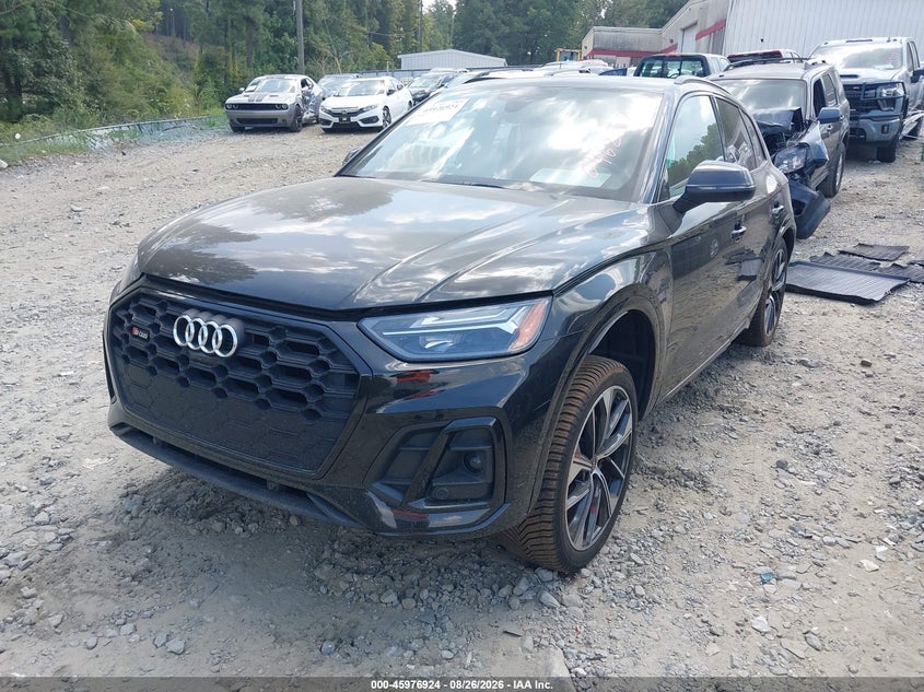 2021 Audi SQ5, Front End, IAAI, VIN WA1B4AFY5M2046282 — photo 2