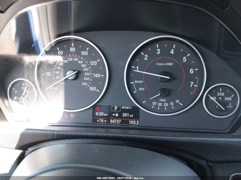 BMW 335I 2015 VIN WBA3A9C53FK473228
