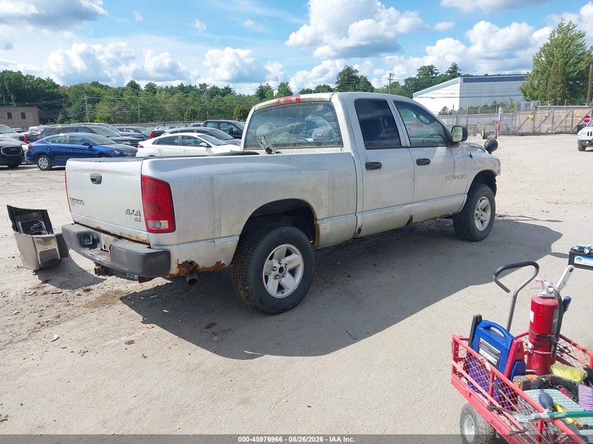 DODGE RAM 1500 2004 VIN 1D7HU18D84S607459