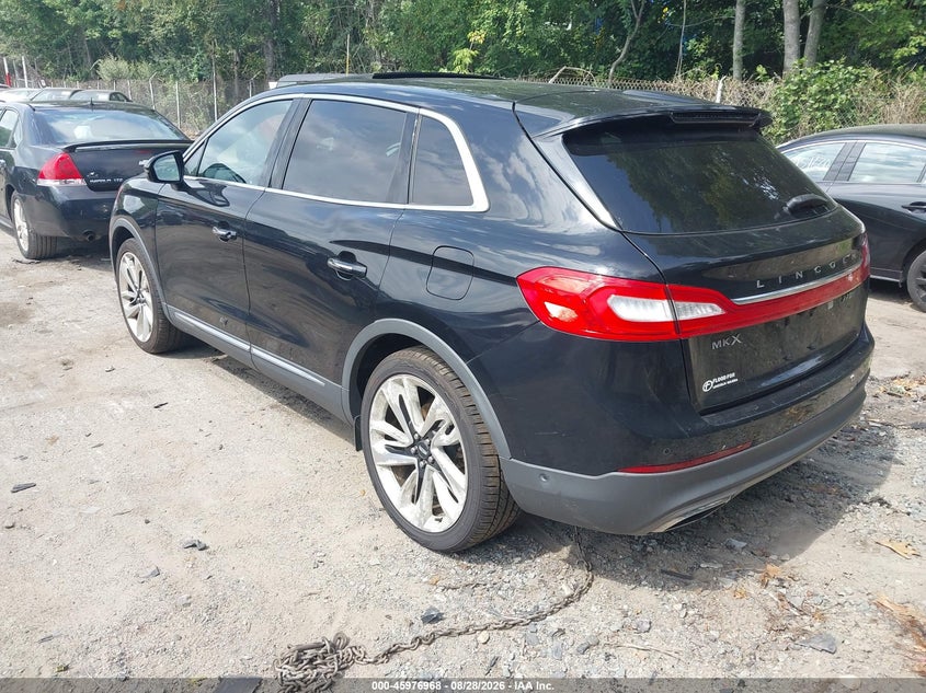 LINCOLN MKX 2016 VIN 2LMTJ8LP4GBL41587