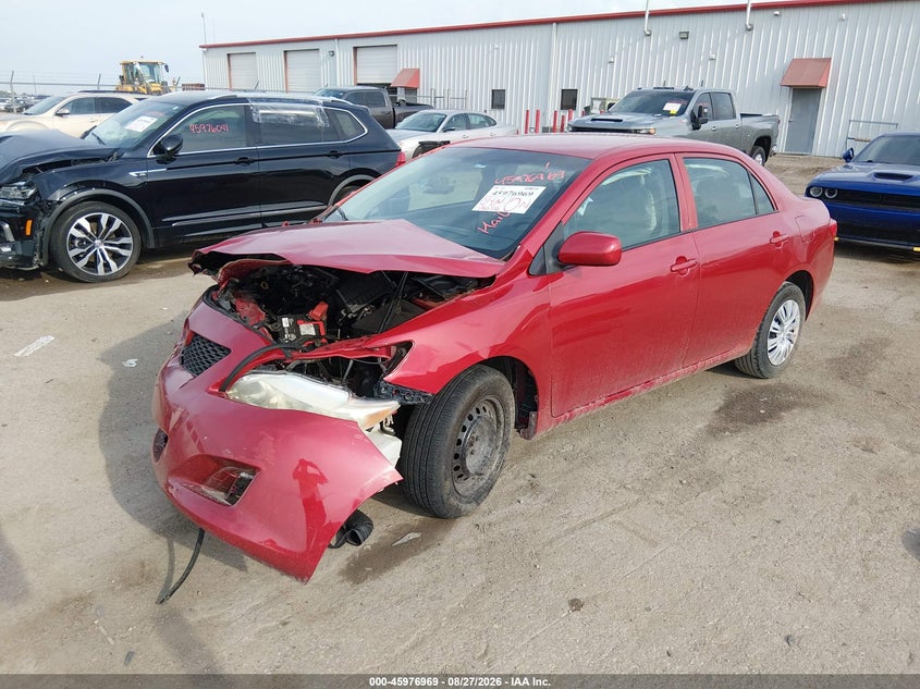 2010 TOYOTA COROLLA auction photo 2