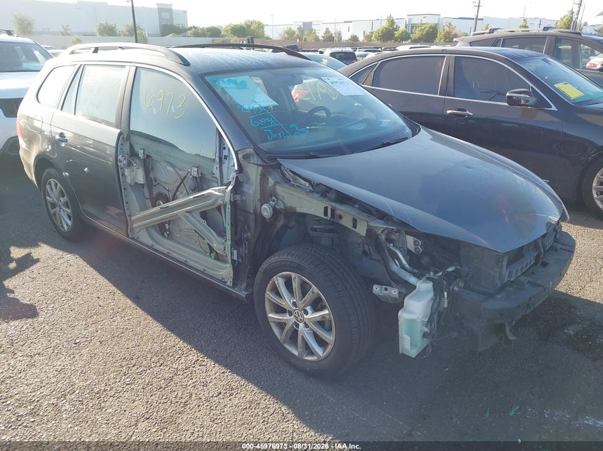 Vin: 3vwpp7aj5dm695859, lot: 46476213, volkswagen jetta sportwagen 2.5l se 20131