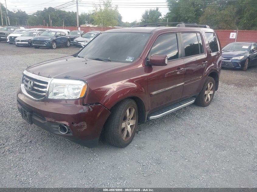 2013 Honda Pilot, Обычный износ, IAAI, VIN 5FNYF4H94DB028189 — фото 2
